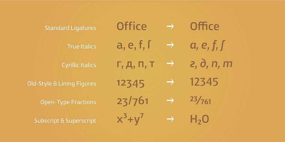 Emphasizing the popular Zosimo Cyrillic font family.