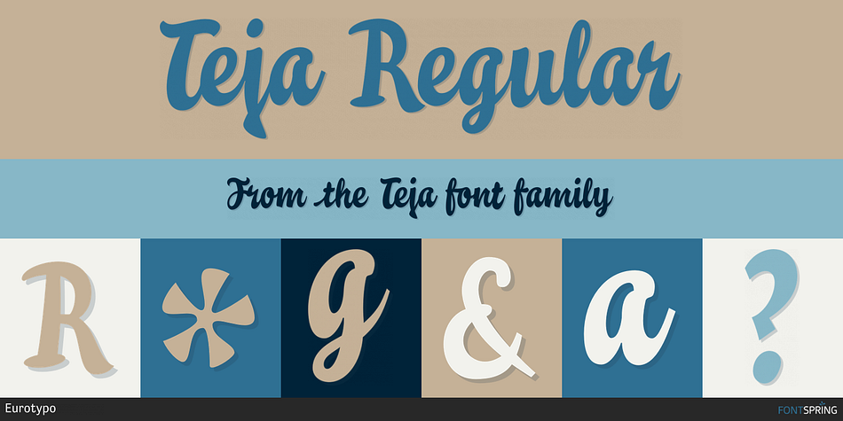 Teja Regular Font