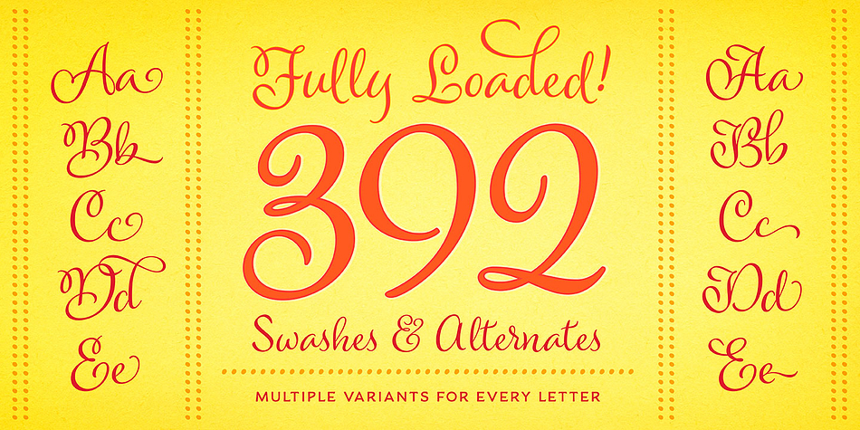 In its default setting, Caprizant is understated and readable enough to use at smaller sizes — in short blocks of body copy it can easily mimic beautiful handwriting.