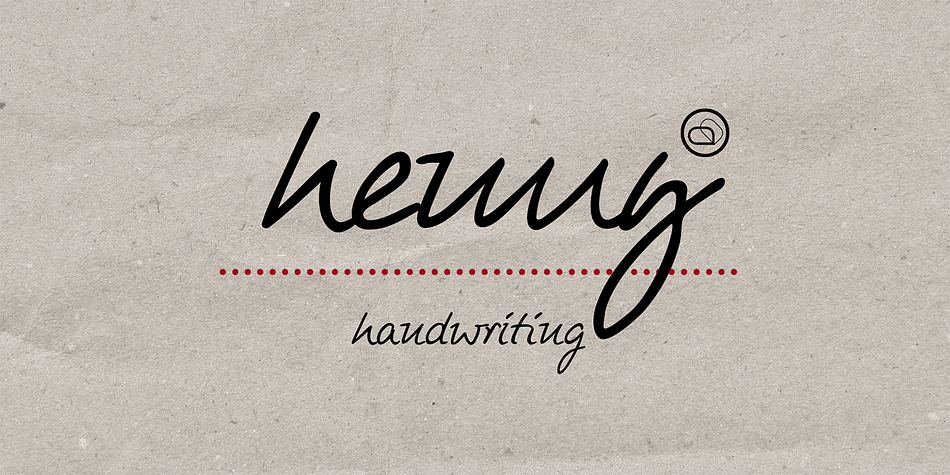 Henny is a simple but elegant handwriting font which is legible even in very small sizes and longer texts.
