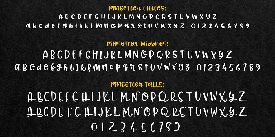 Both the Littles and Middles alphabets can stand alone on their own, or they can mix together.