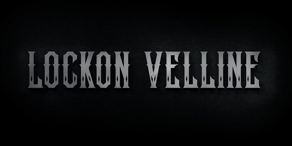 Lockon Velline was inspired by biker and tattoo styles with progressive edge and sharp tips.