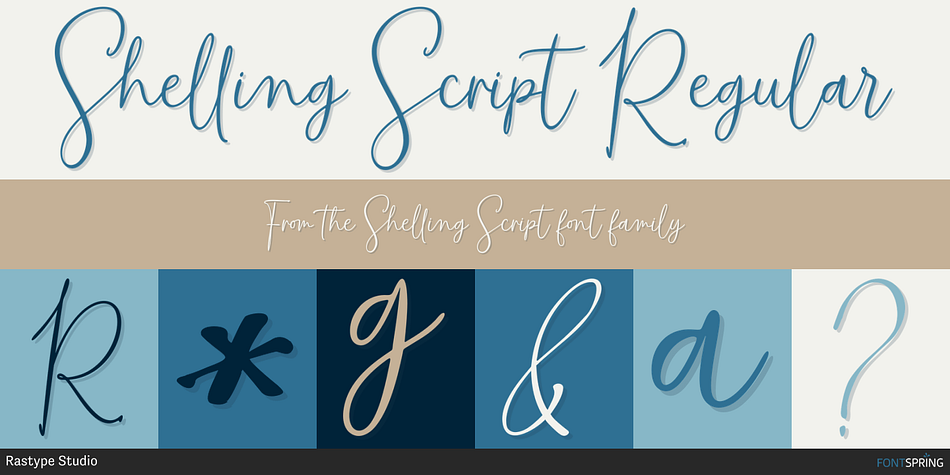 Shelling Script Regular Font