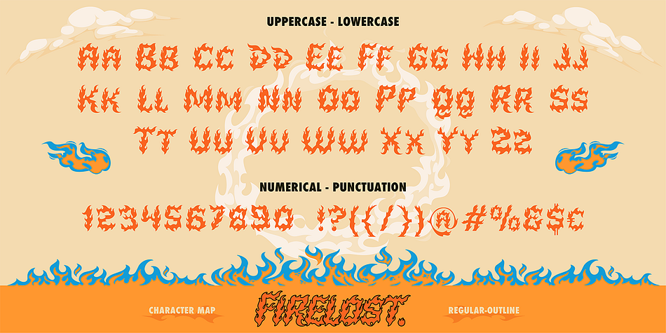 Firelost Font