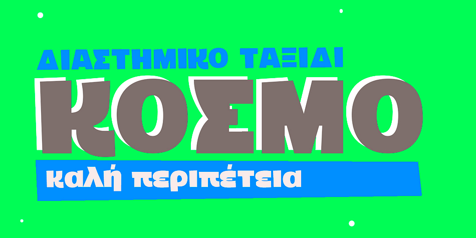 Laika Pro font family sample image.