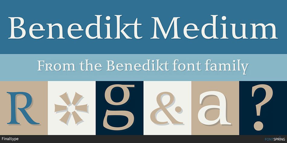 Benedikt Medium Font