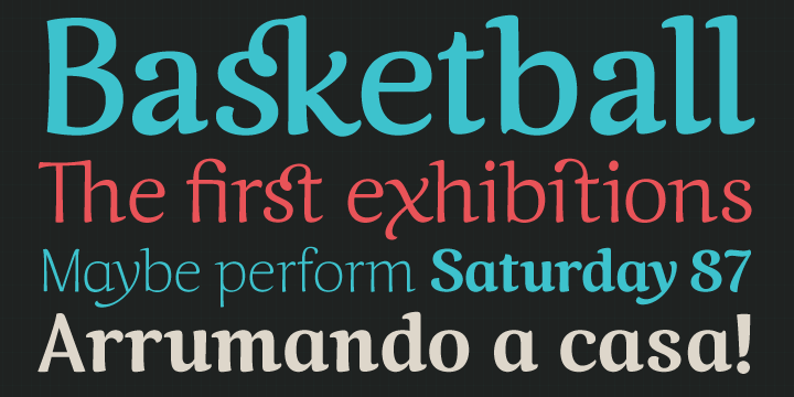 Ligatures with a new organization, and with a more calligraphic touch in their designs.