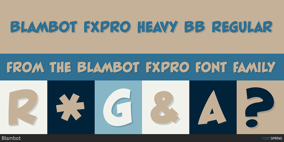 Blambot FXPro Font