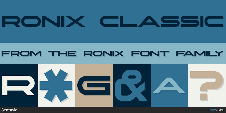 Ronix Classic Font