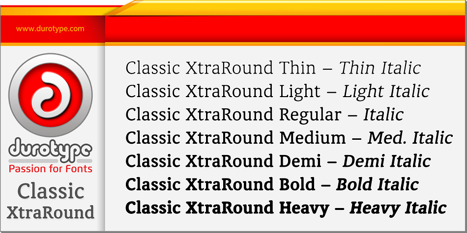 Although Classic Round has a lot of roundness, Classic XtraRound has more.