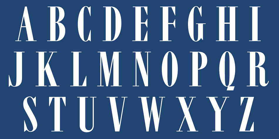 Uppercase only; supports most Western European languages.
