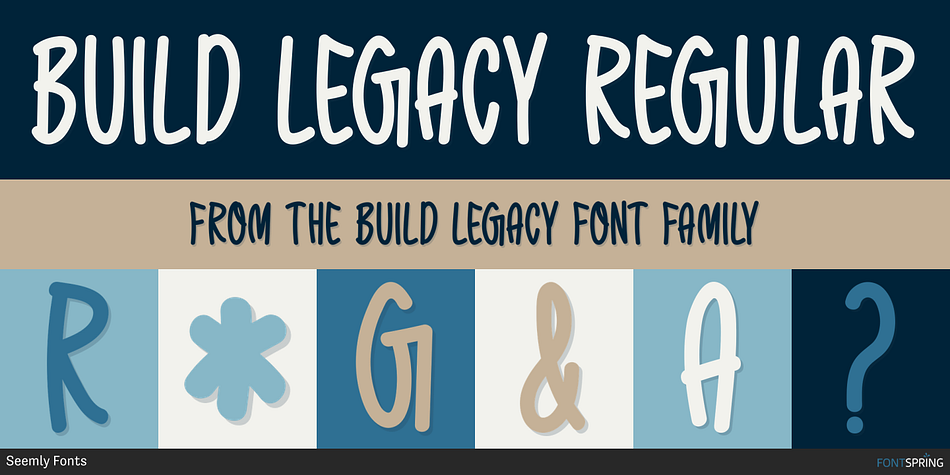 Build Legacy Regular Font