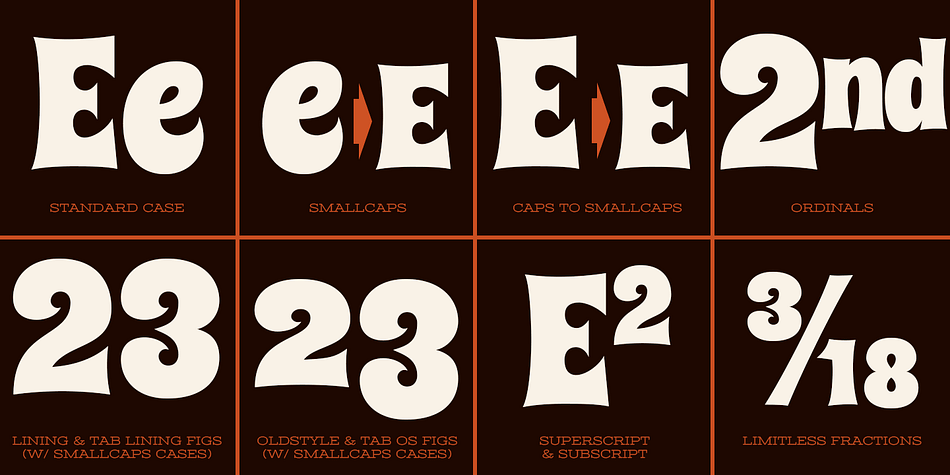 Highlighting the Spicy Rice Pro font family.