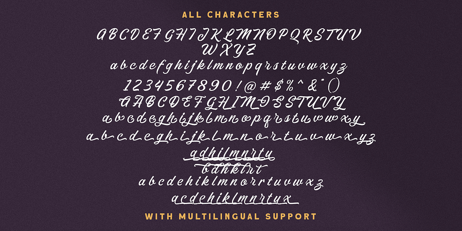 Thirtylane Font