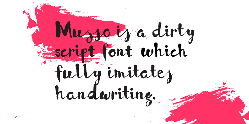 Every letter has at least 5 contextual alternates, so font fully imitates handwriting.