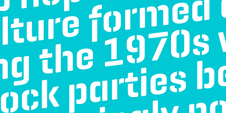 Geogrotesque Stencil is a a forty-two font family.