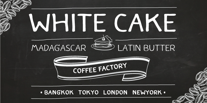 Emphasizing the popular Caffeine font family.