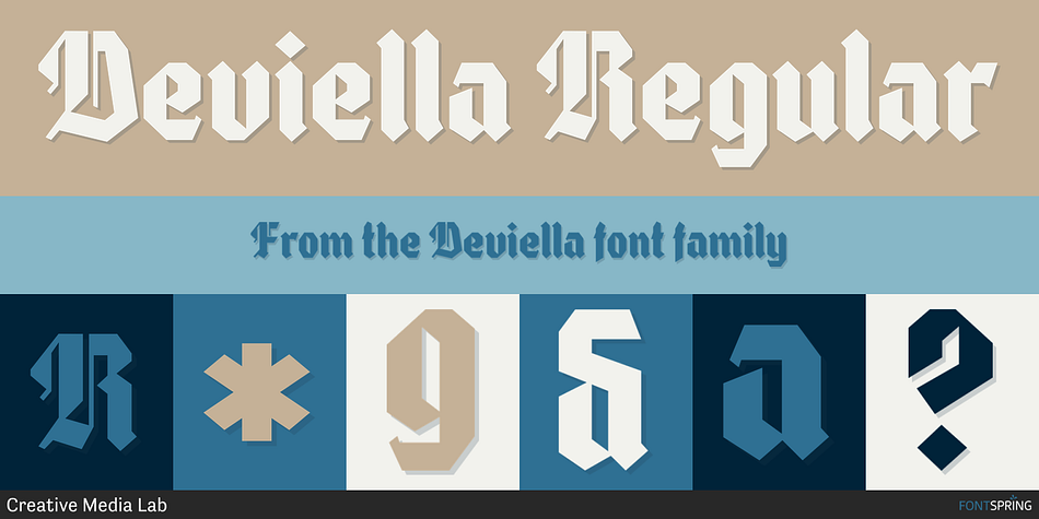 Deviella Regular Font