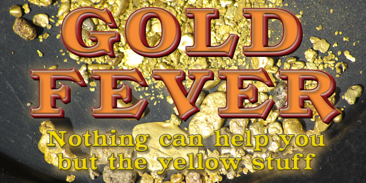 Gold Fever is a revival of the old classic Caxtonian font originaly designed in the mid to late 1800s.