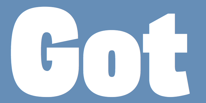 CA Gothique Superfat is the companion to the upcoming CA Gothique font family.