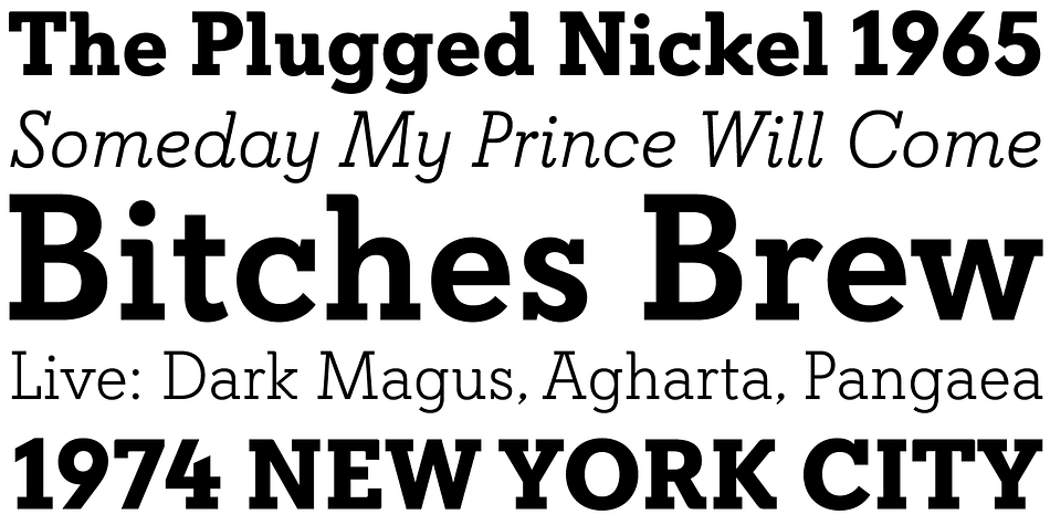 The Davis family, though in its own right an excellent modern typeface that works quite well in traditional environments, was conceived and produced to be one half of a set of counterparts — a slab and a sans — that satisfy the multiple layers of corporate and advertising projects, from identity and editorial to the many levels of product branding.