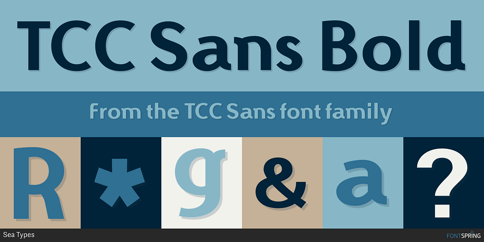 TCC Sans Bold Font
