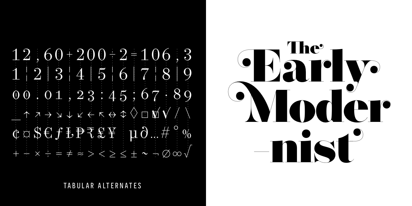 Operetta Font