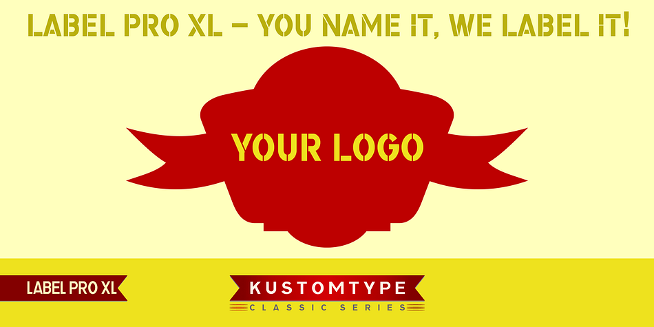 LABEL PRO XL is a massive high quality collection of classic, modern and vintage labels.