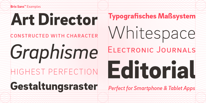 Brix Sans Font