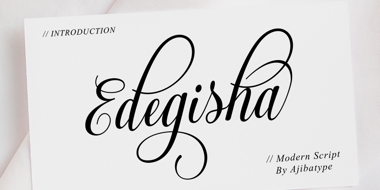 Edegisha Script