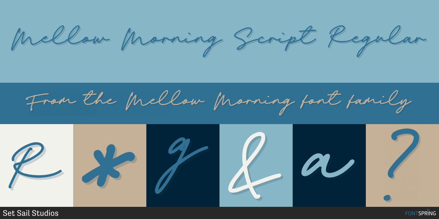 fonts-similar-to-mellow-morning