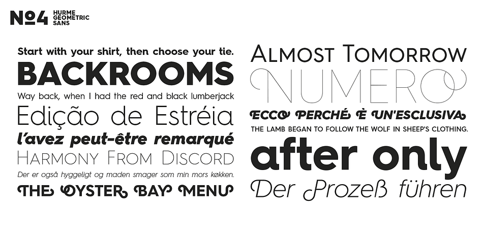 Please see the specimen PDF for complete overview of the typeface and its features.