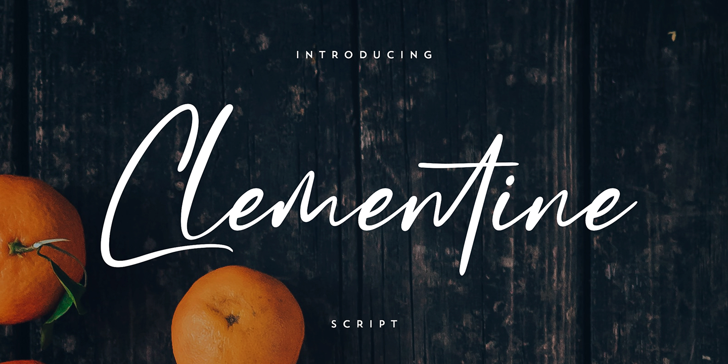 Clementine Script