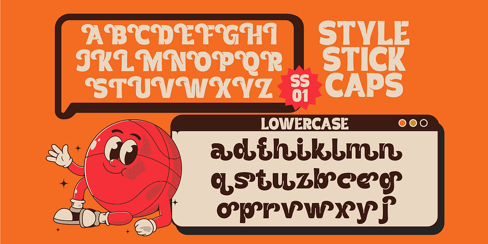 Funky Whimsy Typeface Font
