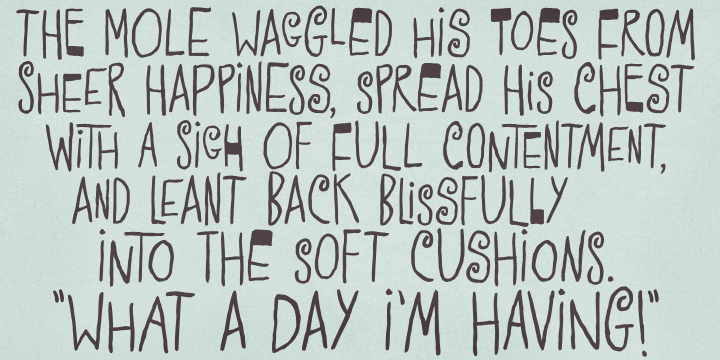 The choice is yours, and there are plenty of alternates to choose from, helping to create original handlettered-looking designs.