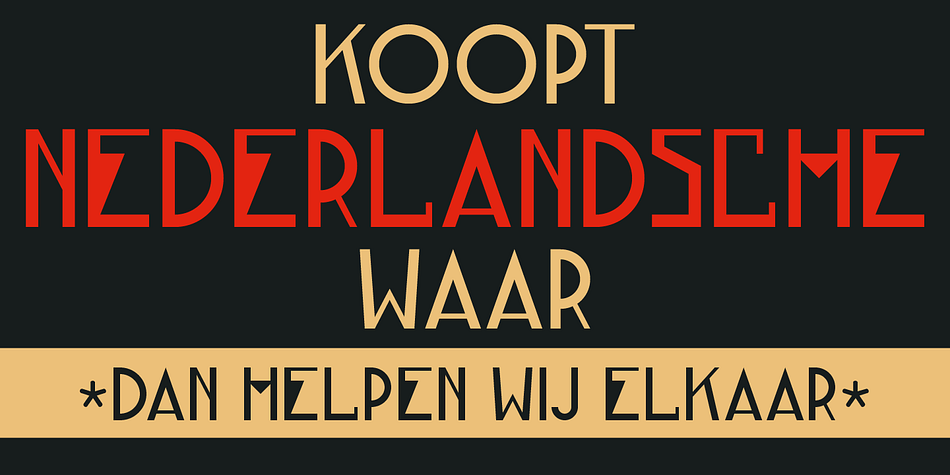 Highlighting the Bloemgracht font family.