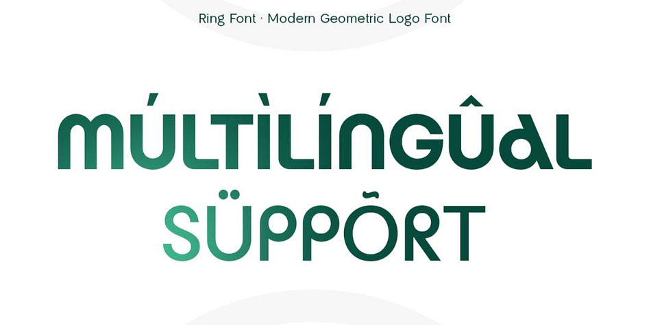 Ring Font