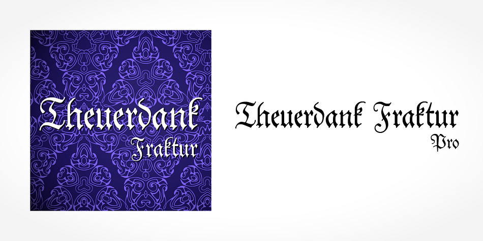 Blackletter is the classic "German" printing type.