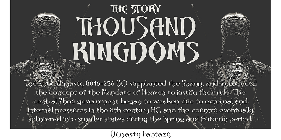 Dynasty Fantasy Font