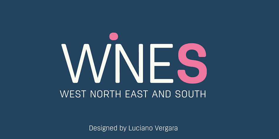 Antartida Rounded Essential font family example.