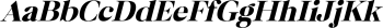 Bermula Black Italic mini