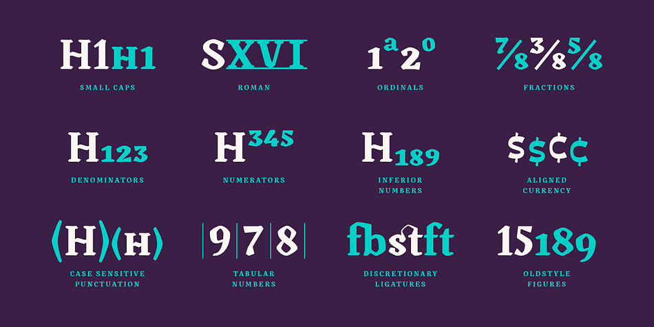 Displaying the beauty and characteristics of the Canilari font family.