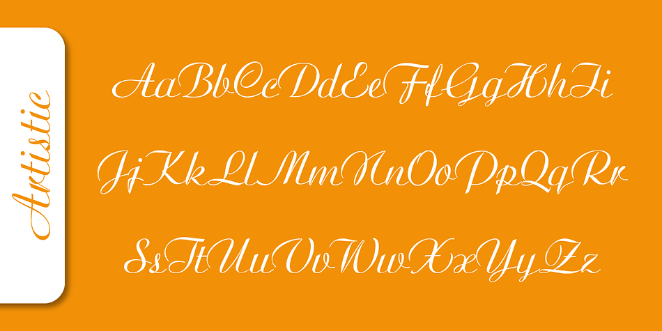 Displaying the beauty and characteristics of the Artistic Pro font family.