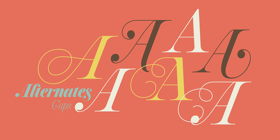 Designed by Alejandro Paul, Prangs is a serif font family.