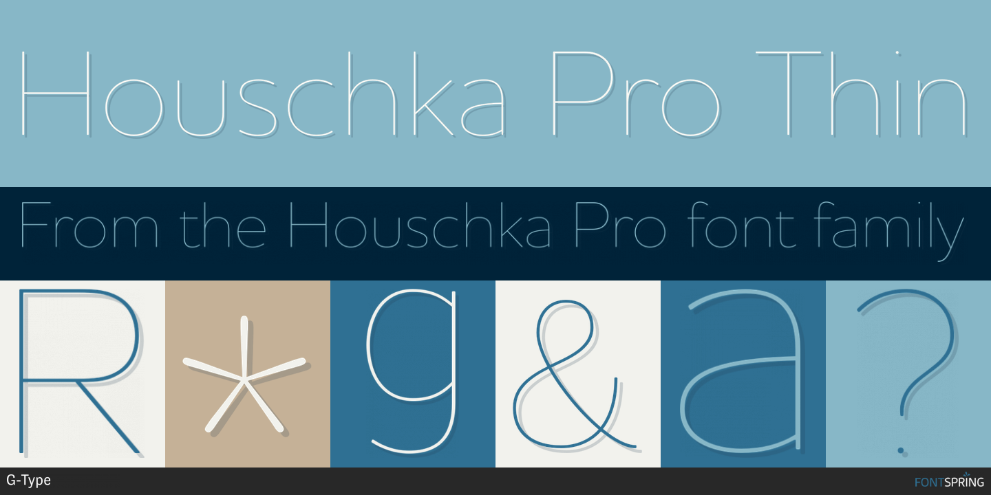 Fonts similar to Houschka Pro