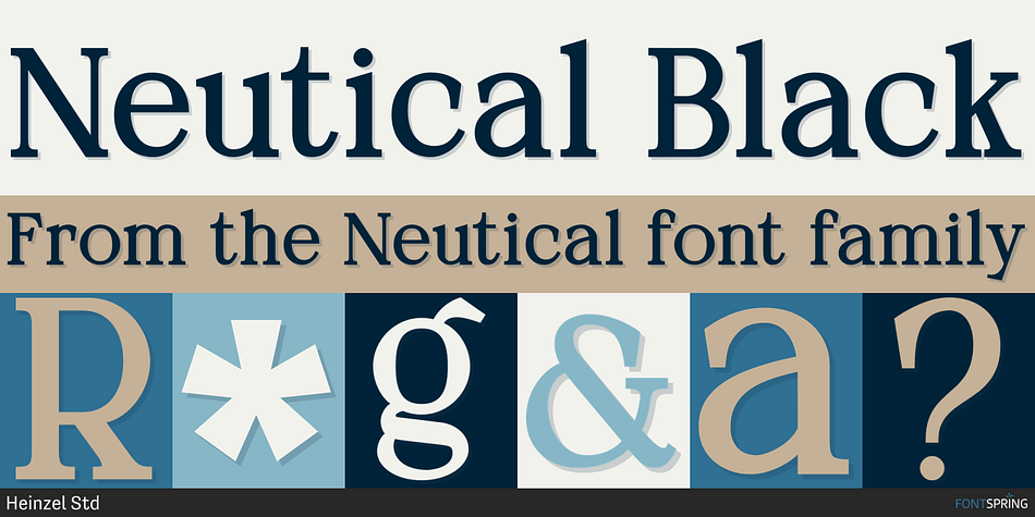 Neutical Black Font