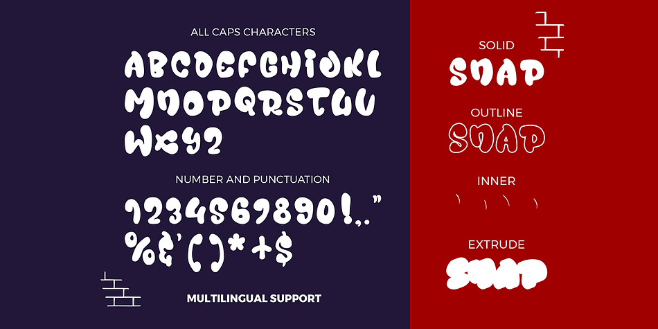 Juicy Snap Font