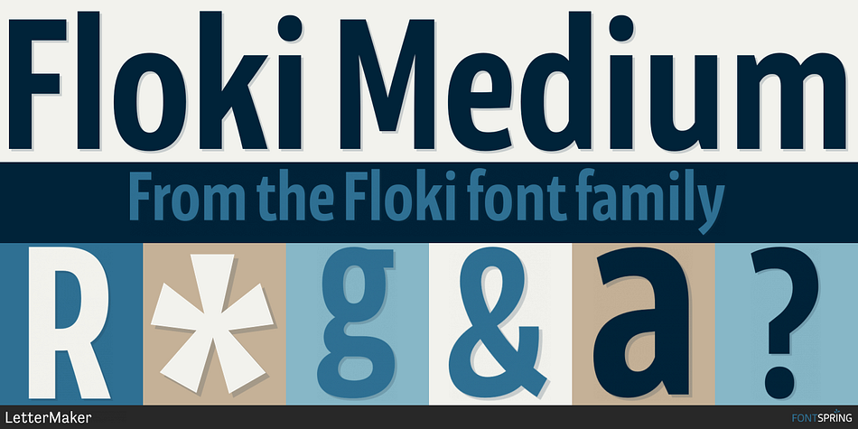 Floki Medium Font