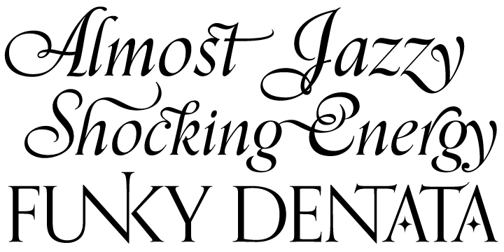One reason it never really took off is of course the fact that the war started just 3 years later, so the typeface hadn