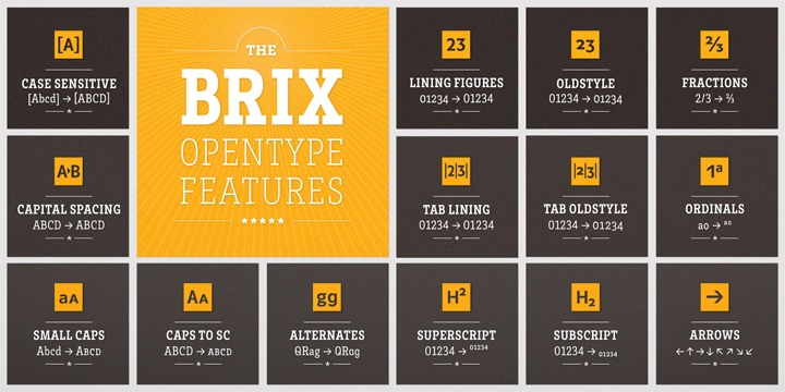 Brix Slab is intended to be used in applications like magazines, newspapers and digital devices.